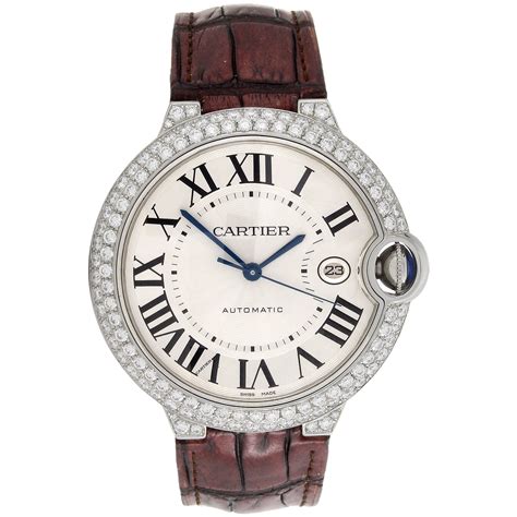 ballon bleu de cartier 42mm|cartier ballon bleu diamond bezel.